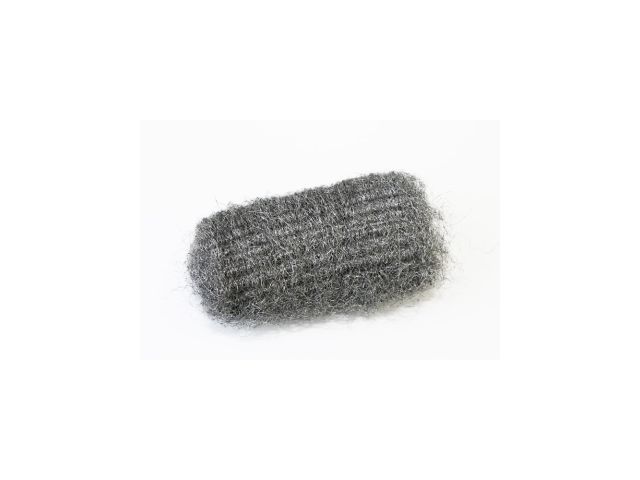 Steel wool scrubber for use on hard surfaces, 12 pcs. / package